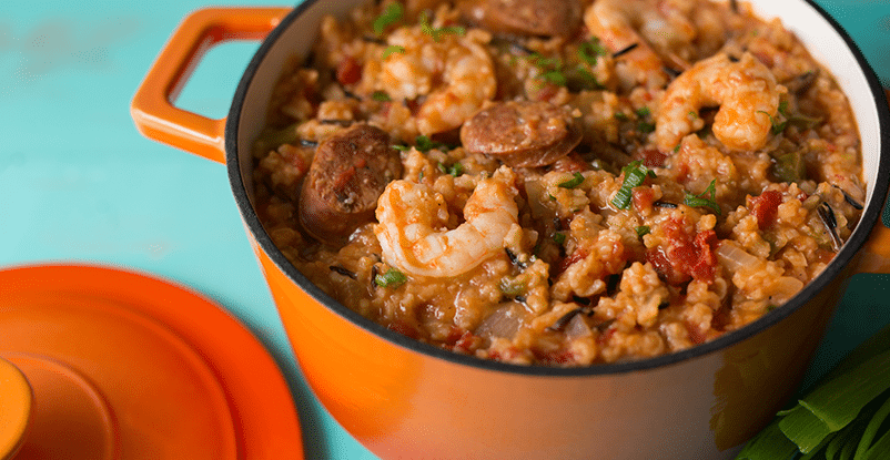 thumbnail forHot & Spicy Jambalaya